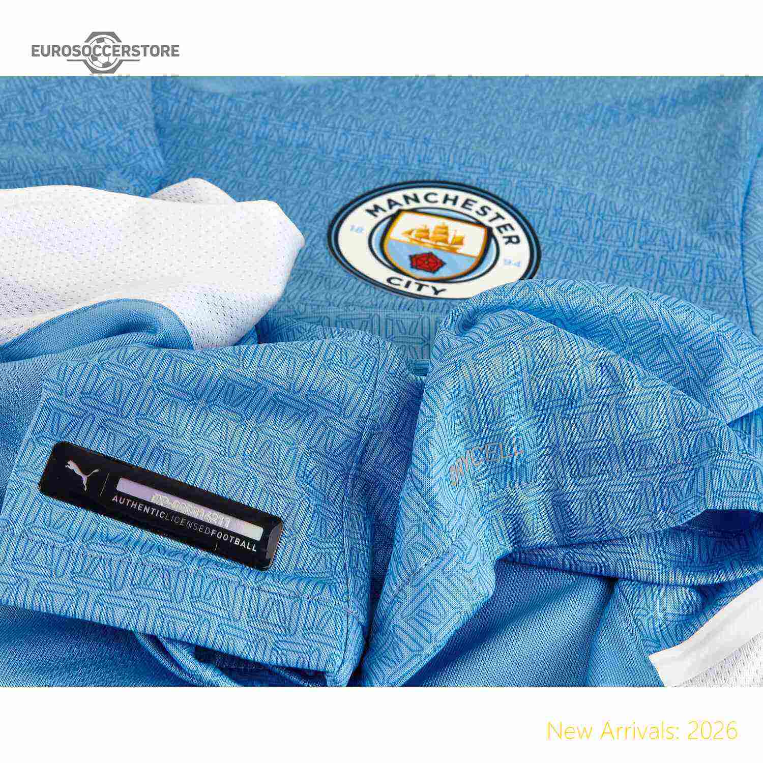 Classic Design Stylish Adult Durable Mci Soccer Star Home Jersey 2021