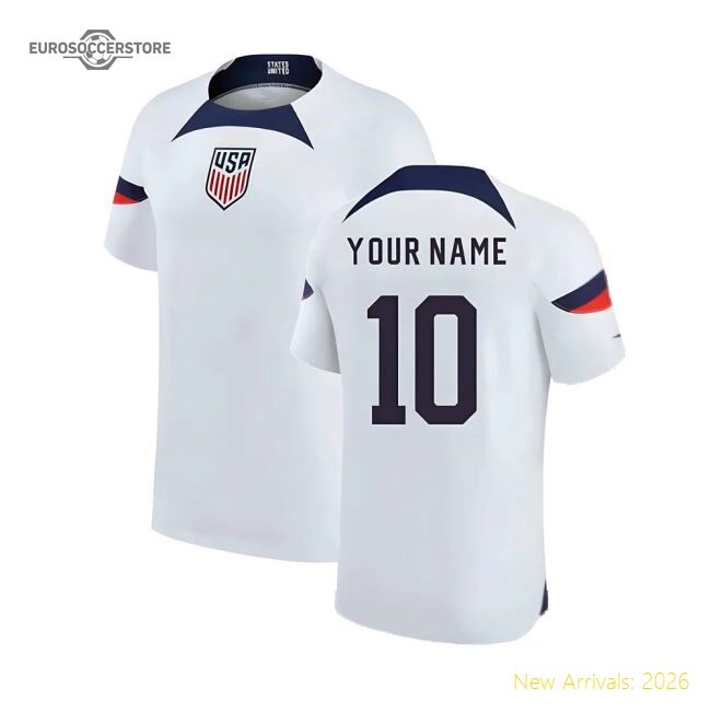 Highperformance Usa Kids 20222023 Home Shirt () Contemporary