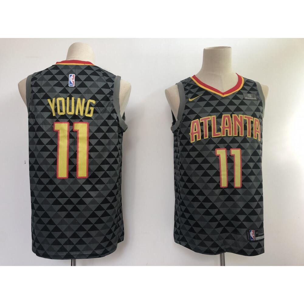 Authentic 11 Black Jersey - - Basketball Fan Gear