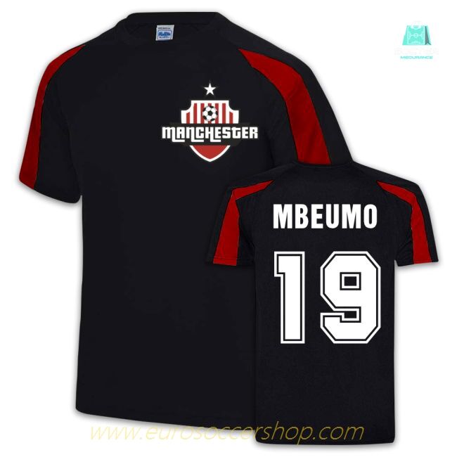 Mbuemo Manchester United Sport Training Jersey (Black)