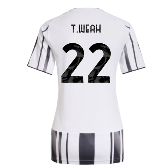 2025-2026 Juventus Home Shirt (Womens) (T.Weah 22) Lightweight