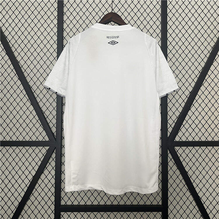 Breathable Santos FC Home 2425 Soccer Jersey Football Shirt