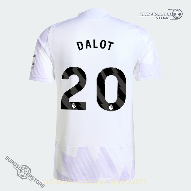 Manchester United 25-26 Away Jersey DALOT 20 (Player Version)