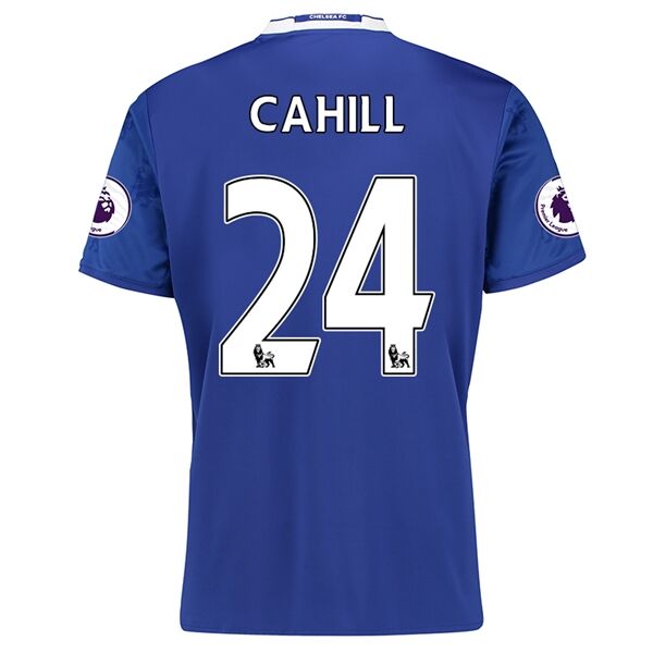 Chelsea Home 2016-17 CAHILL 24 Soccer Jersey Shirt - Official Replica