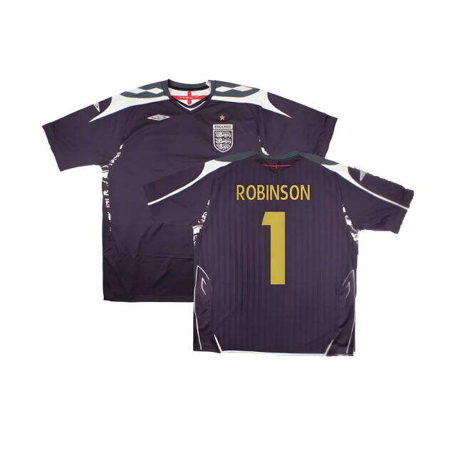 New Performance England Goalkeeper Game Jersey (Robinson 1)