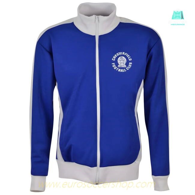 Chesterfield Track Top - Royal/White