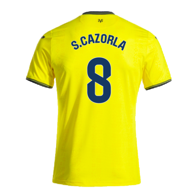 24-25 Villarreal Home (2024) Jersey Jersey - Elite - Game- Tech