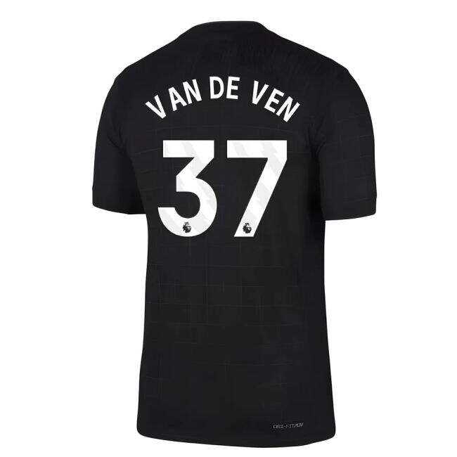 2025-2026 Tottenham Authentic Away Shirt (Van De Ven 37)