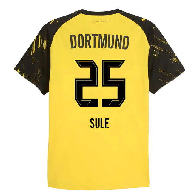 2025-2026 Borussia Dortmund Authentic Home Shirt (Sule 25)
