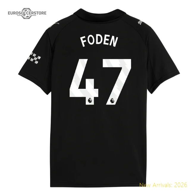 Premier League Team Foden Luxury Jersey League Performance Fabric