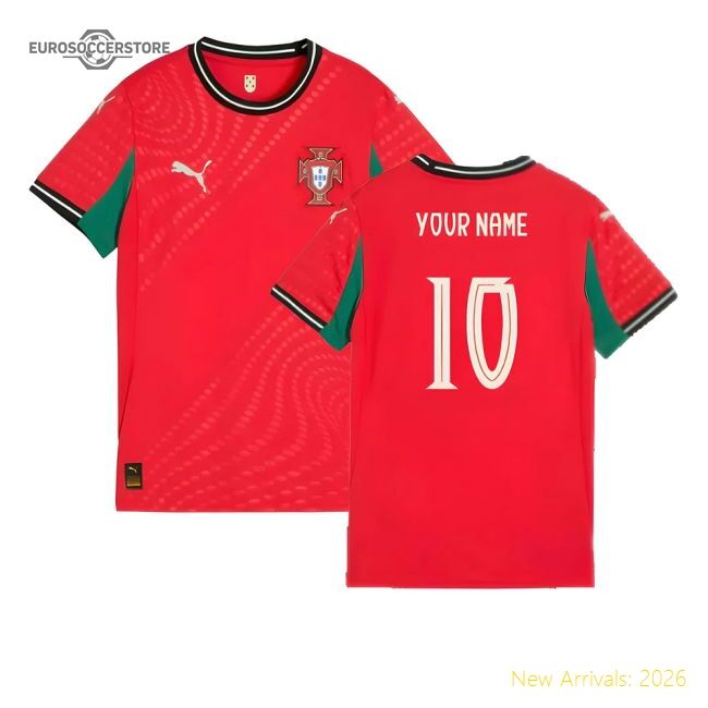 2026 Portugal Home Jersey - Authentic-Style Match Style