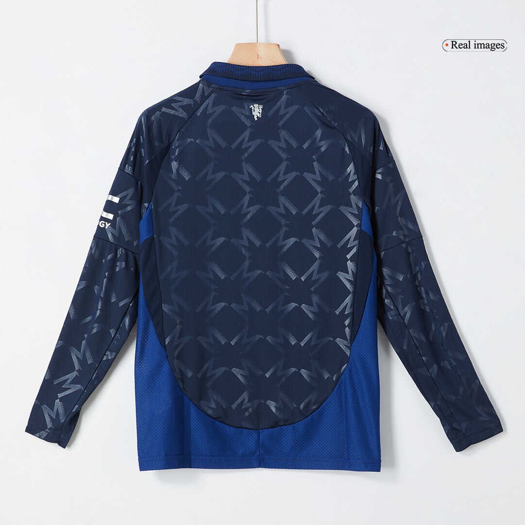 Manchester United Away Long Sleeve Soccer Jersey