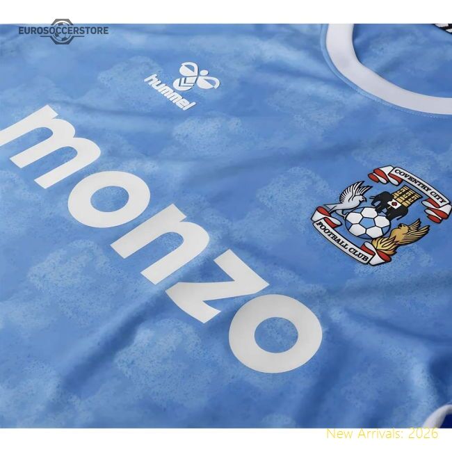 2025-2026 Coventry City Home Shirt - Unbeatable Value - Collectors Item