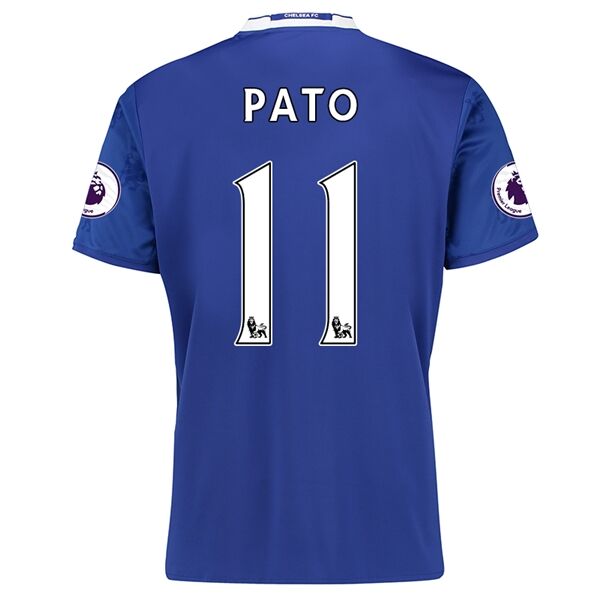 Chelsea Home 2016-17 PATO 11 Soccer Jersey Shirt - Official Replica