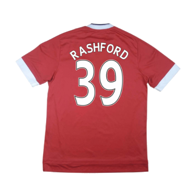 Manchester United 2015-16 Home Shirt (Excellent) (Rashford 39)