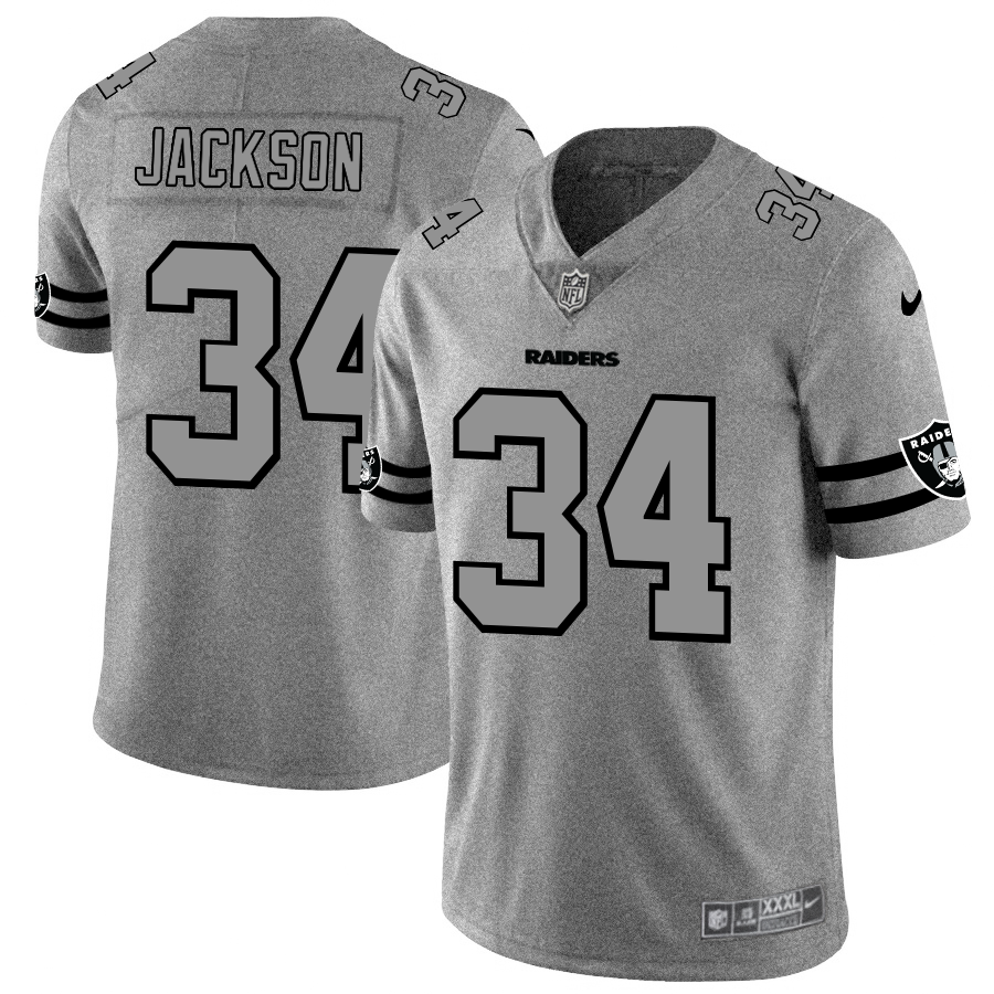 Authentic None #None Gray None Limited NFL Jersey Mens gift for fans