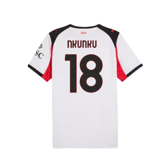 Official Ac Milan (acm) 2025-2026 Away - Football Shirt