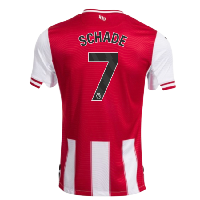 EPL Shirt Discounted 2025-2026 Home Breathable Fabric Schade 7 Ad#206