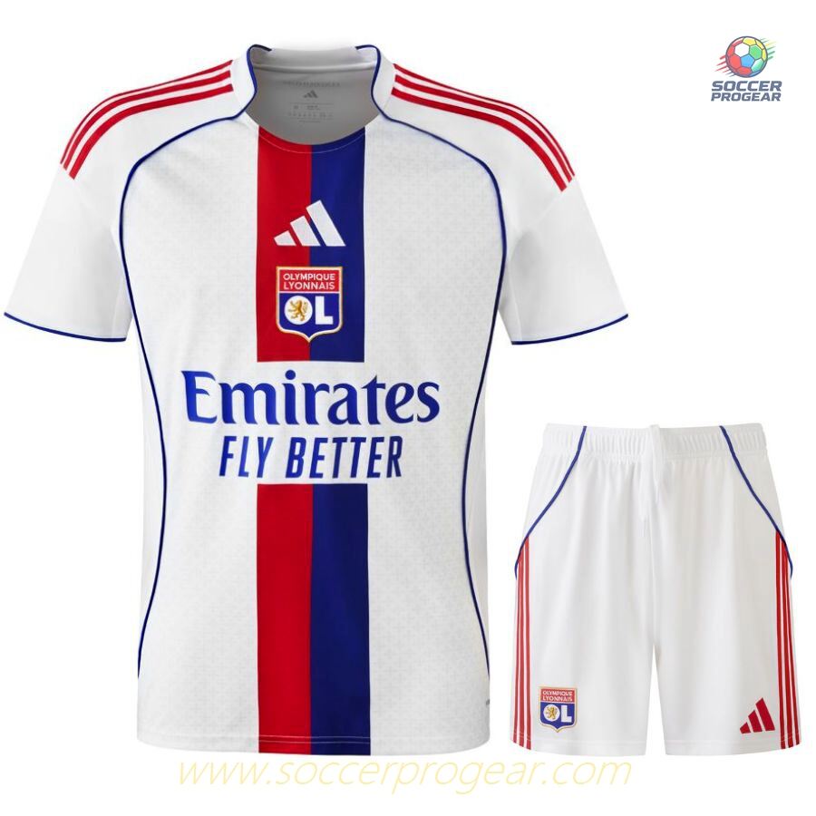 2025-2026 Season OL Home Youthren's Jersey Set Football Jersey