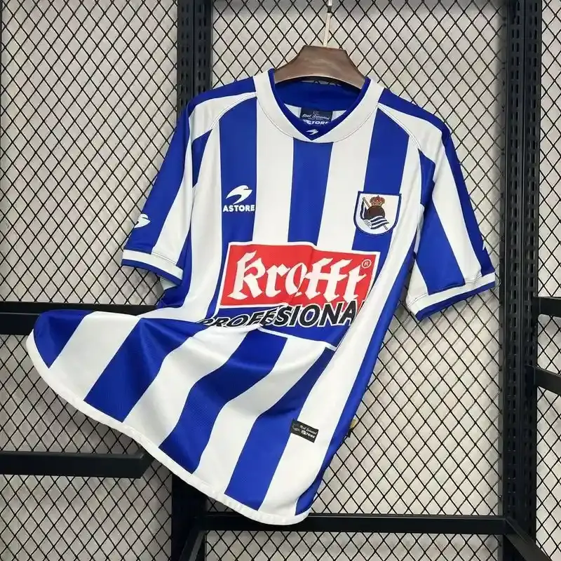 2002-2003 Real Sociedad Jersey retro kit
