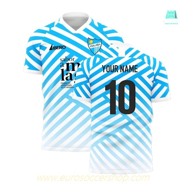Malaga 2024-2025 Home Concept Football Kit (Libero) (Your Name)