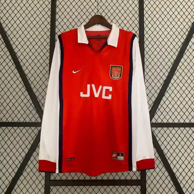 1998-1999 Long Sleeve Arsenal Jersey retro kit