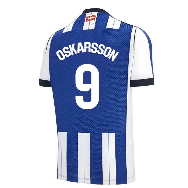 Real Sociedad 2025-2026 Home Jersey - Adult #62