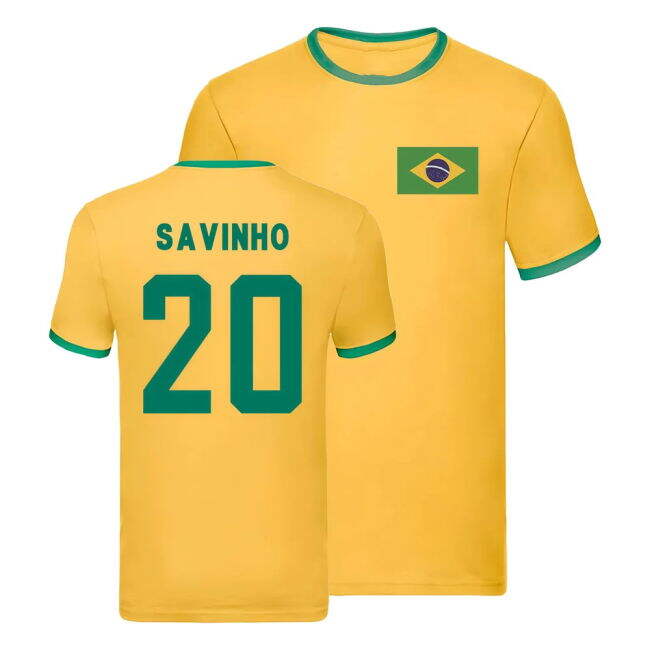 Brazil Main Team High Performance Home Pro Level Shirt (1)