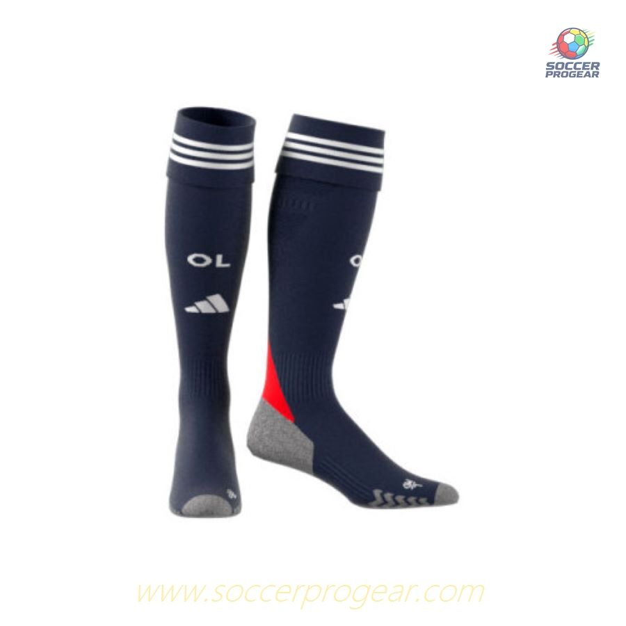 OL French Ligue 1 Away Children's Edition Soccer Uniform Team Shirt 2025-2026 Season