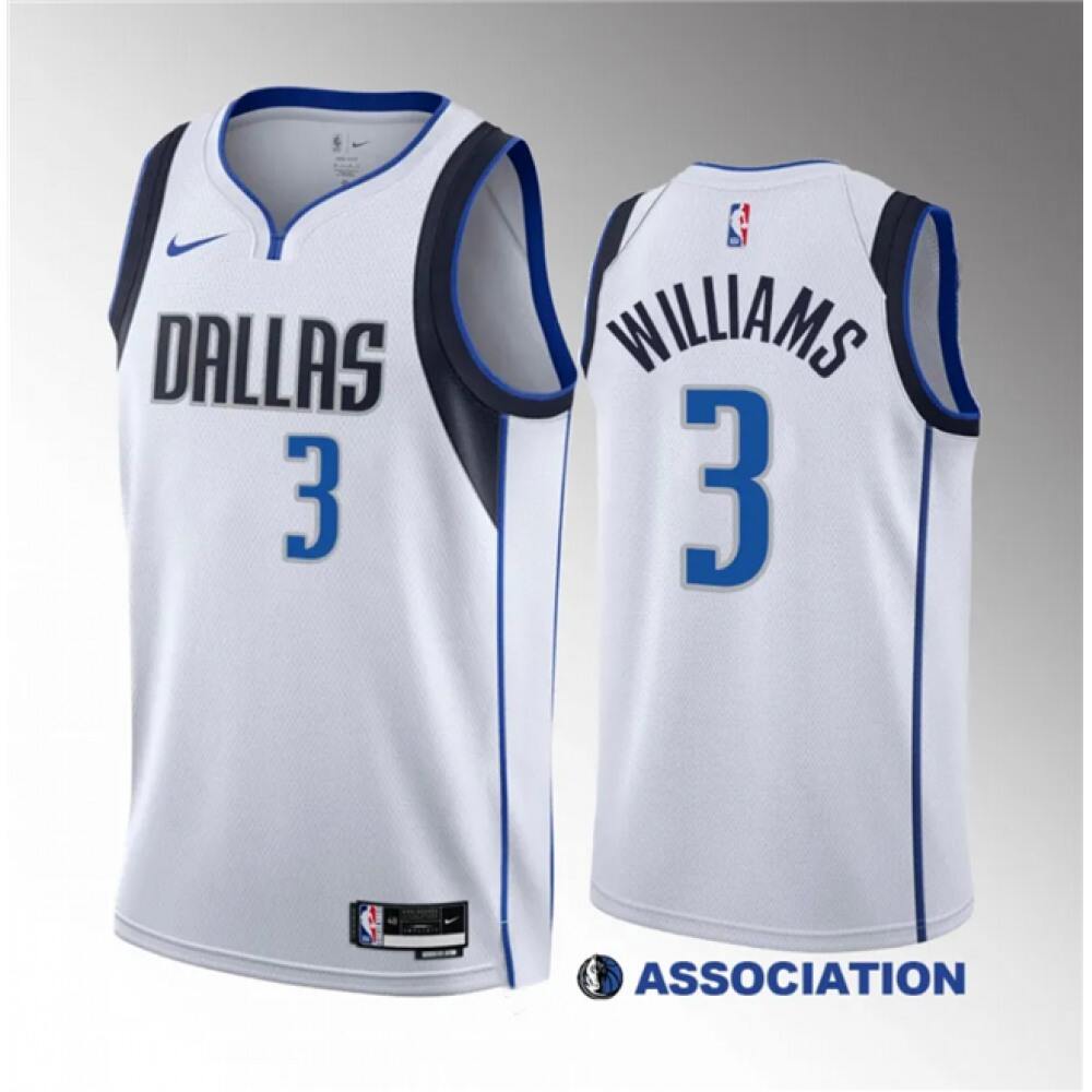 High-Quality Jersey Dallas Mavericks 3 - White - Game Day Essential