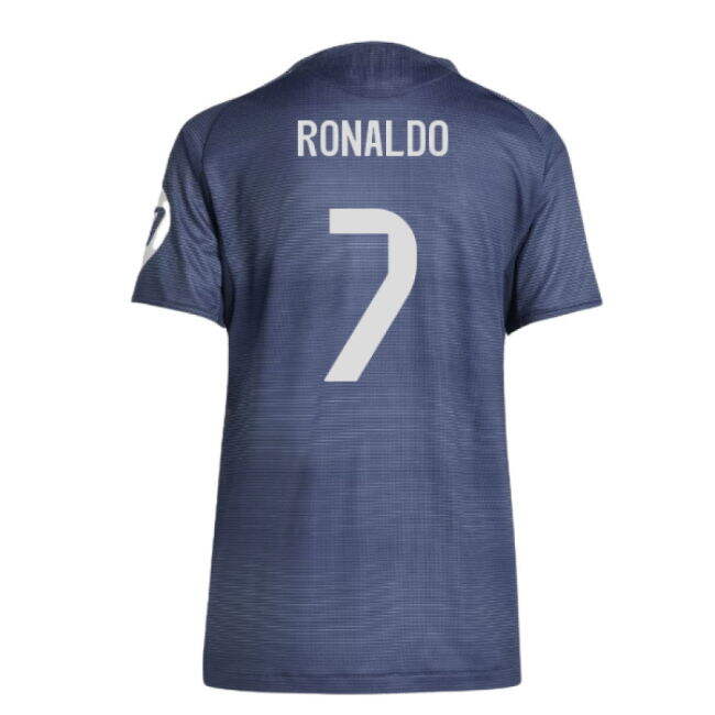 2025-2026 Real Madrid Authentic Away Shirt (Ladies) (Ronaldo 7)