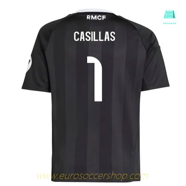2025-2026 Real Madrid Third Goalkeeper Shirt (Kids) (Casillas 1)