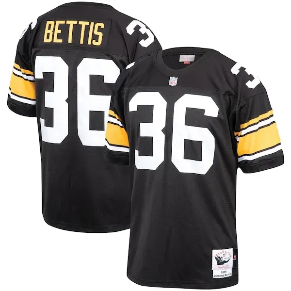 High-Quality PIT Steelers  Jersey - Black | NFL Fan Apparel | NFL Foot