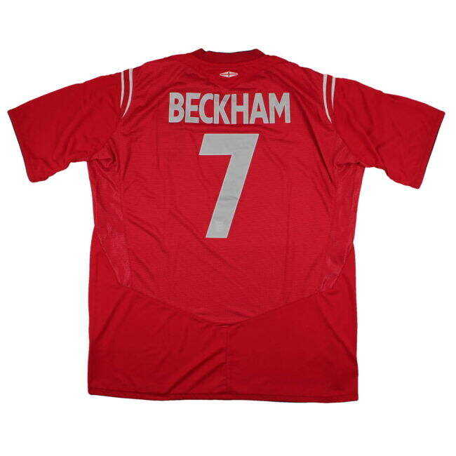 Advantages England 2004-06 Away Shirt (XL) Beckham #7 (Excellent) Cute