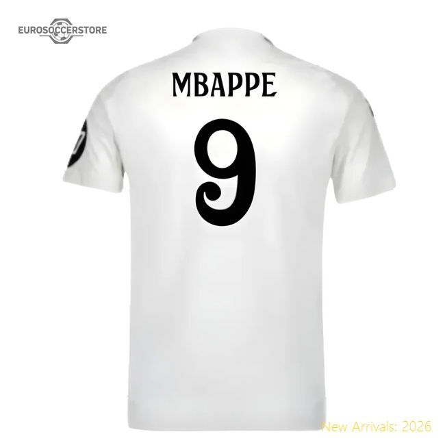 Elite 2024-2025 Real Madrid Authentic First Jersey (mbappe 9)