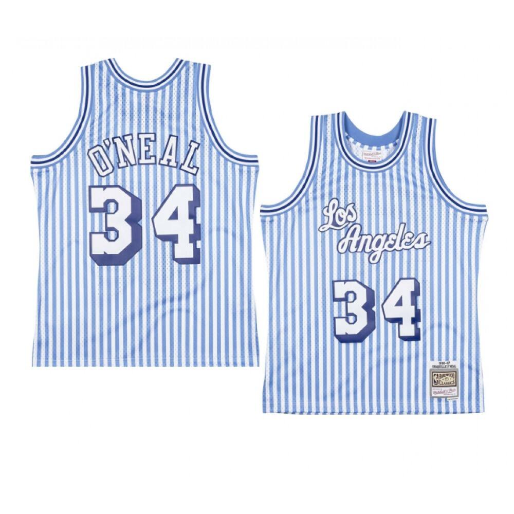 Los Angeles Lakers 34 White Jersey - Basketball Fan Gear