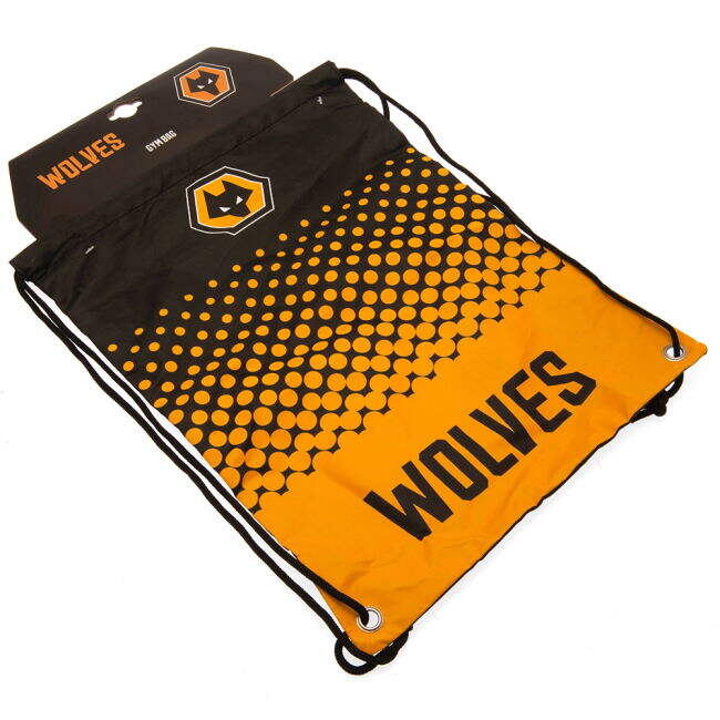 Wolverhampton Wanderers FC Fade Gym Bag - authentic style