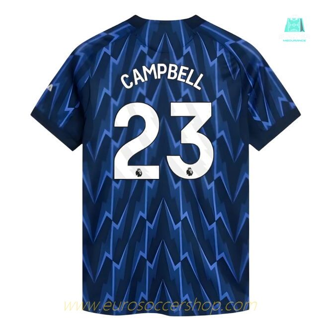 2025-2026 Arsenal Authentic Away Shirt (Womens) (Campbell 23)