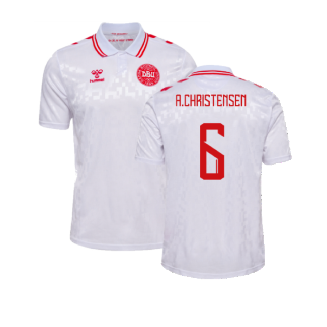 Denmark official style Away Shirt 2024-2025