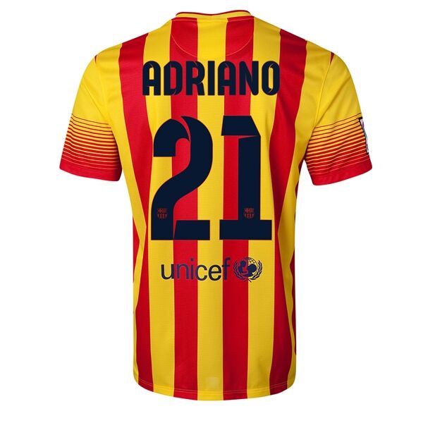 1314 Barcelona 21 ADRIANO Away Shirt - Official Replica 2969