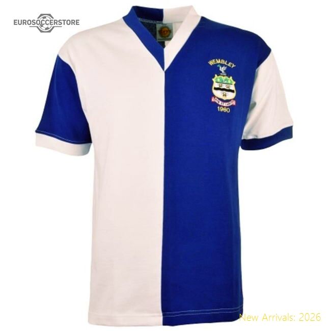 Premium Blackburn 1960 Fa Cup Final Retro Football Shirt - Premium