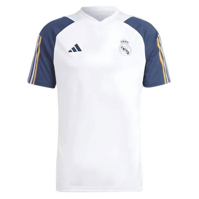 2023-2024 Real Madrid Football Shirt (White) Stretch Fabric