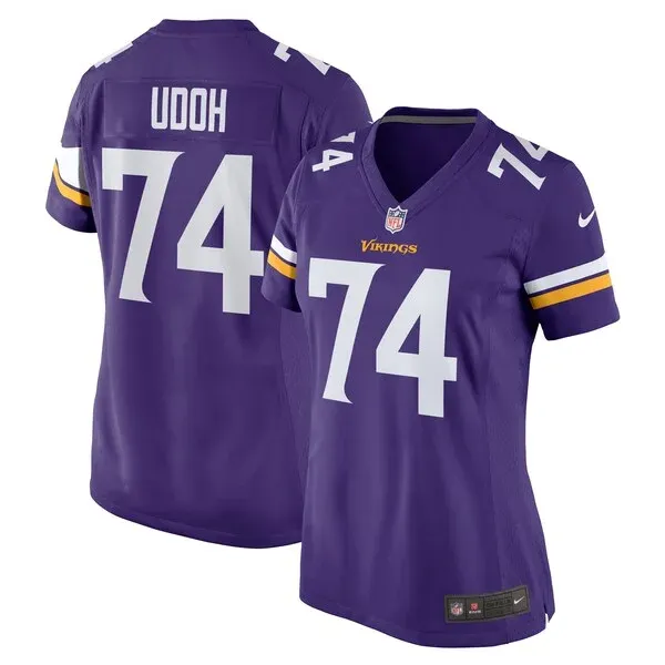 None Oli Udoh Game Jersey - Purple | NFL Player Jersey | NFL Football
