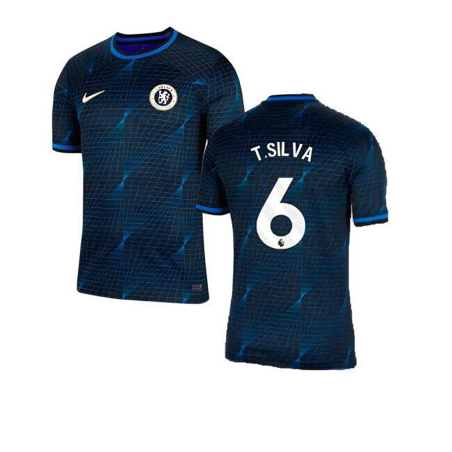 2023-2024 Chelsea Away Limited Stock Flexible Performance T.SILVA#286