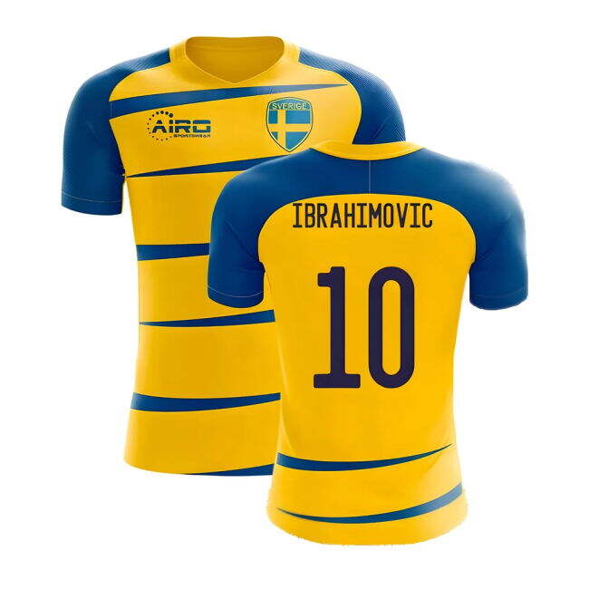 Official 2025-2026 Sweden Home Shirt