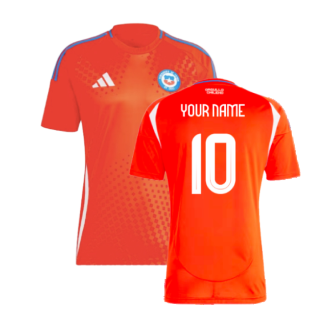 Chile official style Home Shirt 2024-2025 (Men