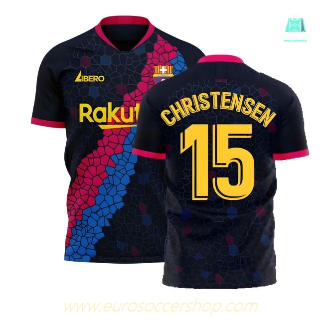 Catalonia 2025-2026 Away Concept Football Kit (Libero) (CHRISTENSEN 15)