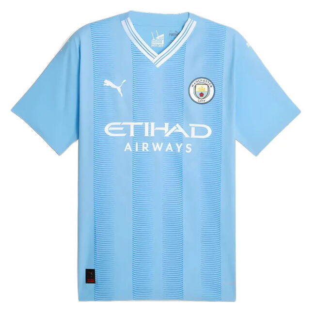 2023-2024 Home Shirt by Man City Authentic
