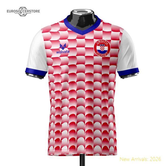 Croatia 2024-2025 Elite Regular Jersey - Slim Breathability