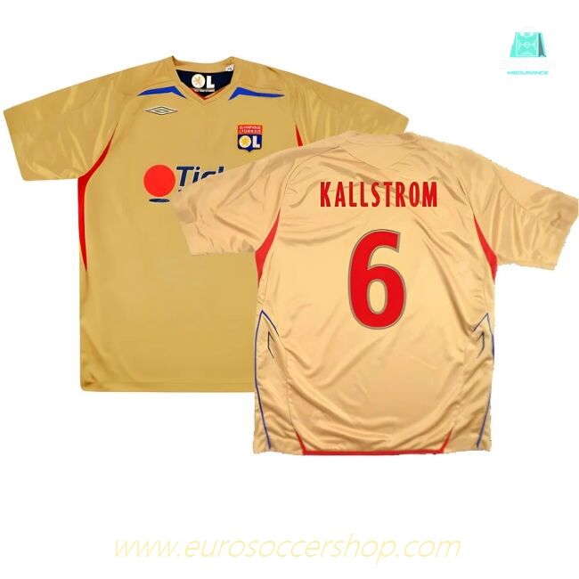 Lyon 2007-08 Away Shirt (XL) (BNWT) (Kallstrom 6)